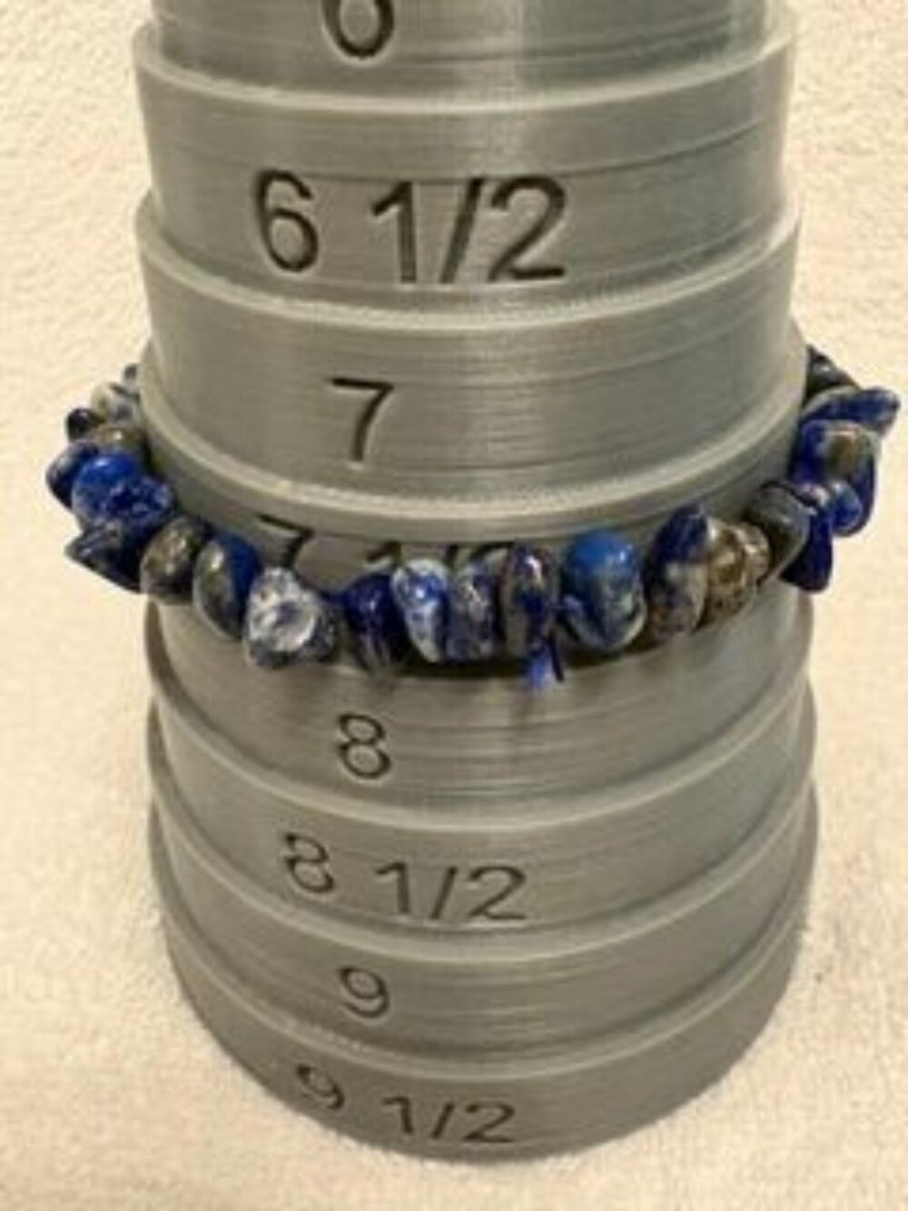 NEW Sodalite 50 ctw Stretch Bracelet - Fits up to a 7 1/2 in Wrist